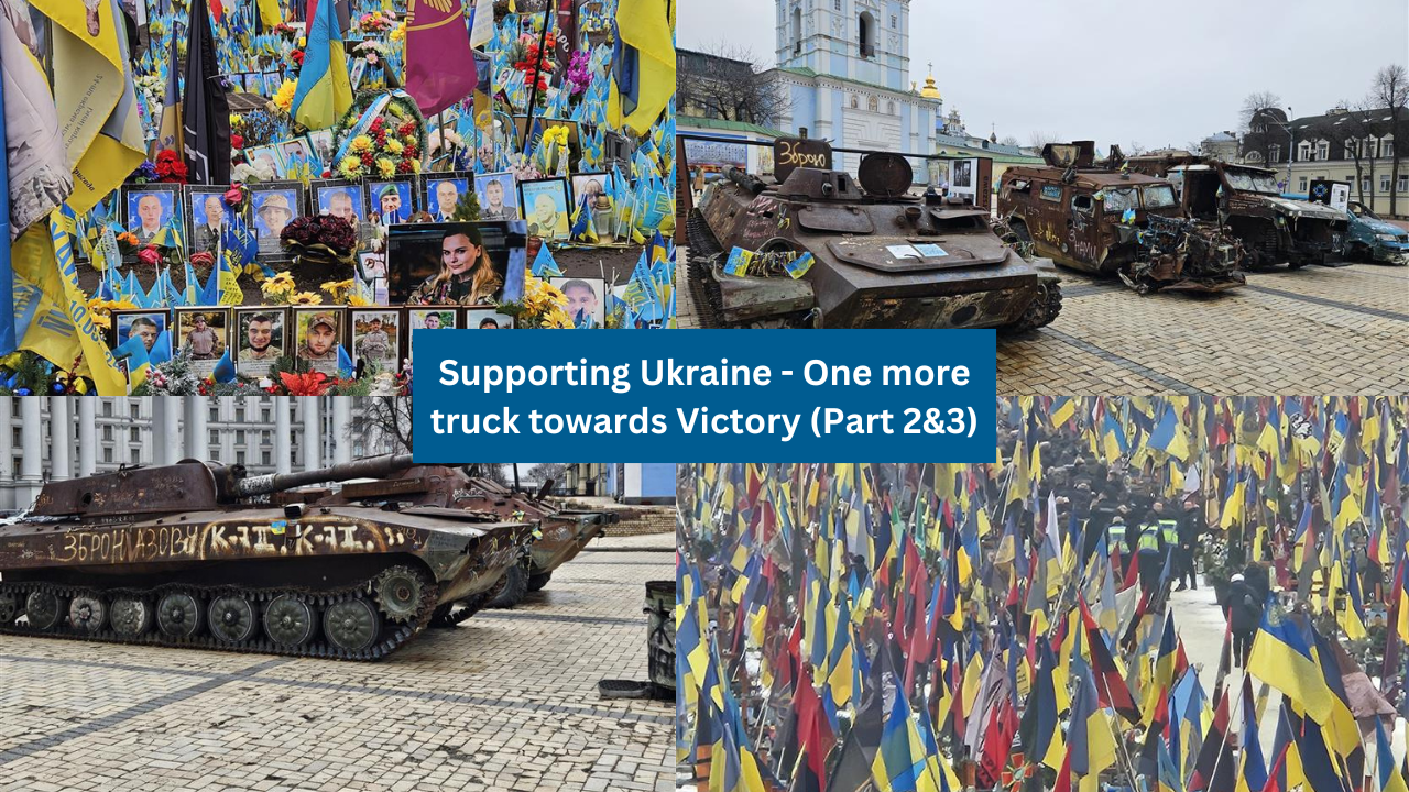 Supporting Ukraine - One more truck towards victory (part 2&3)