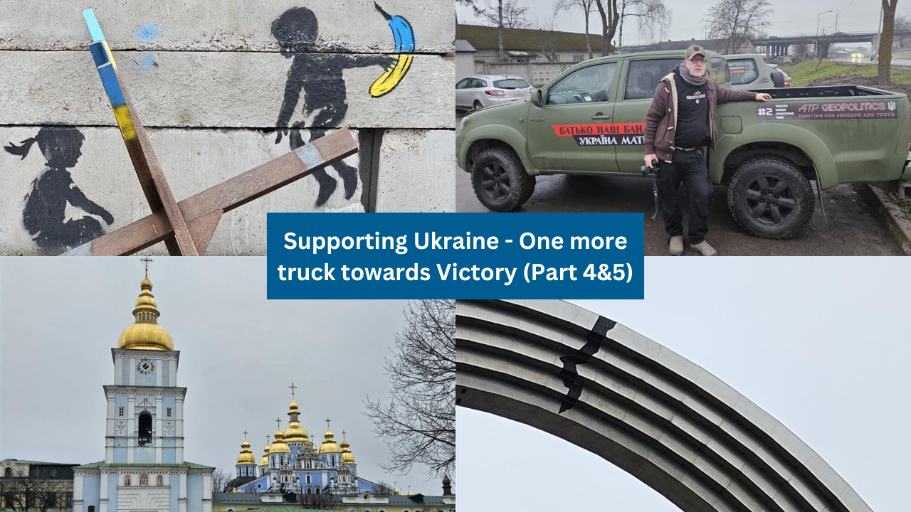 Supporting Ukraine - One more truck towards victory (part 4&5)