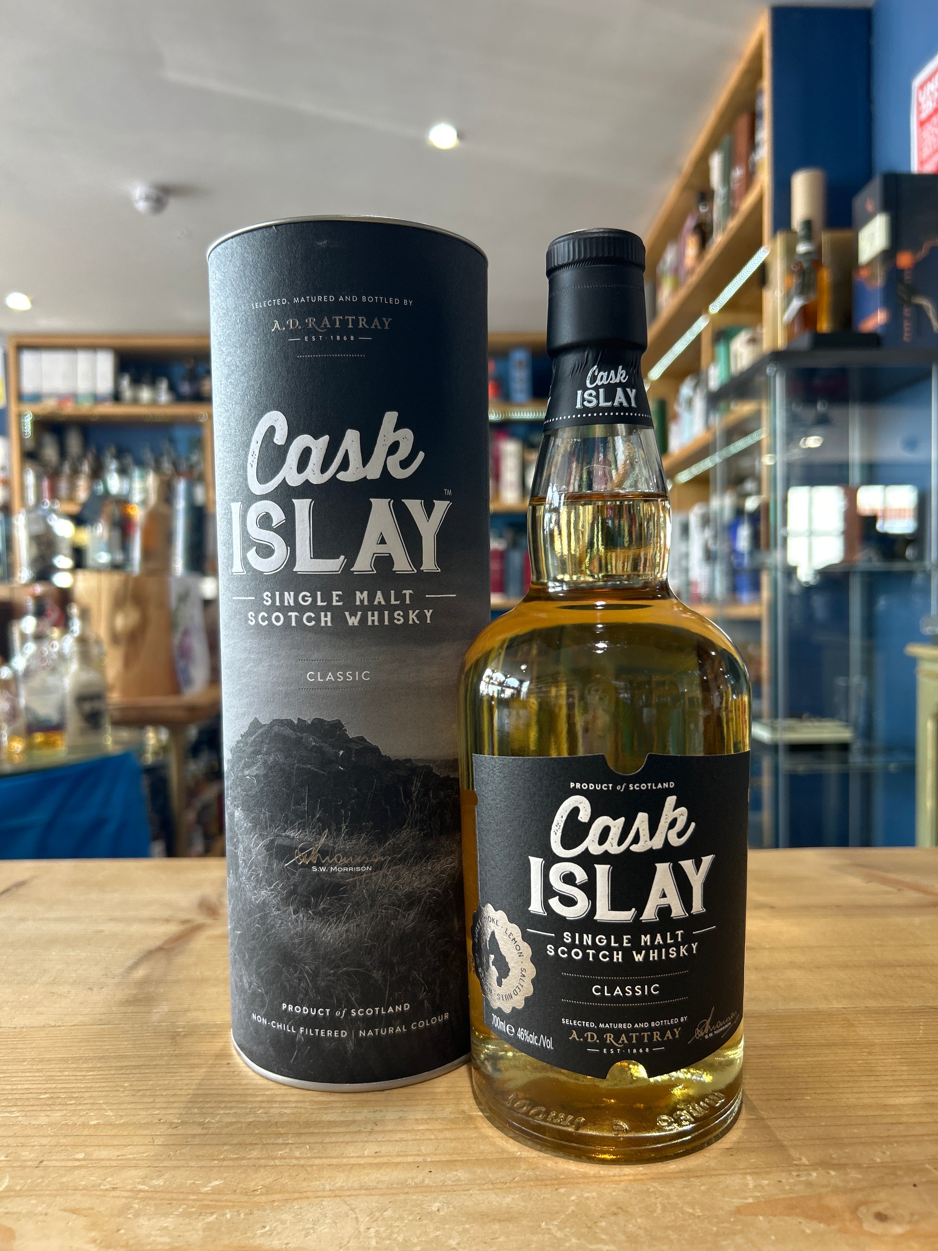 A.D Rattray Cask Islay Classic 70cl 46%
