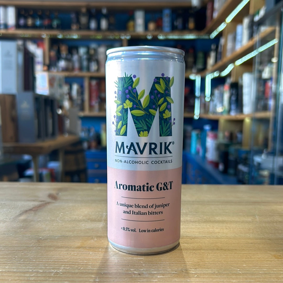 Mavrik Non-Alcoholic Aromatic G&T 25cl <0.5%
