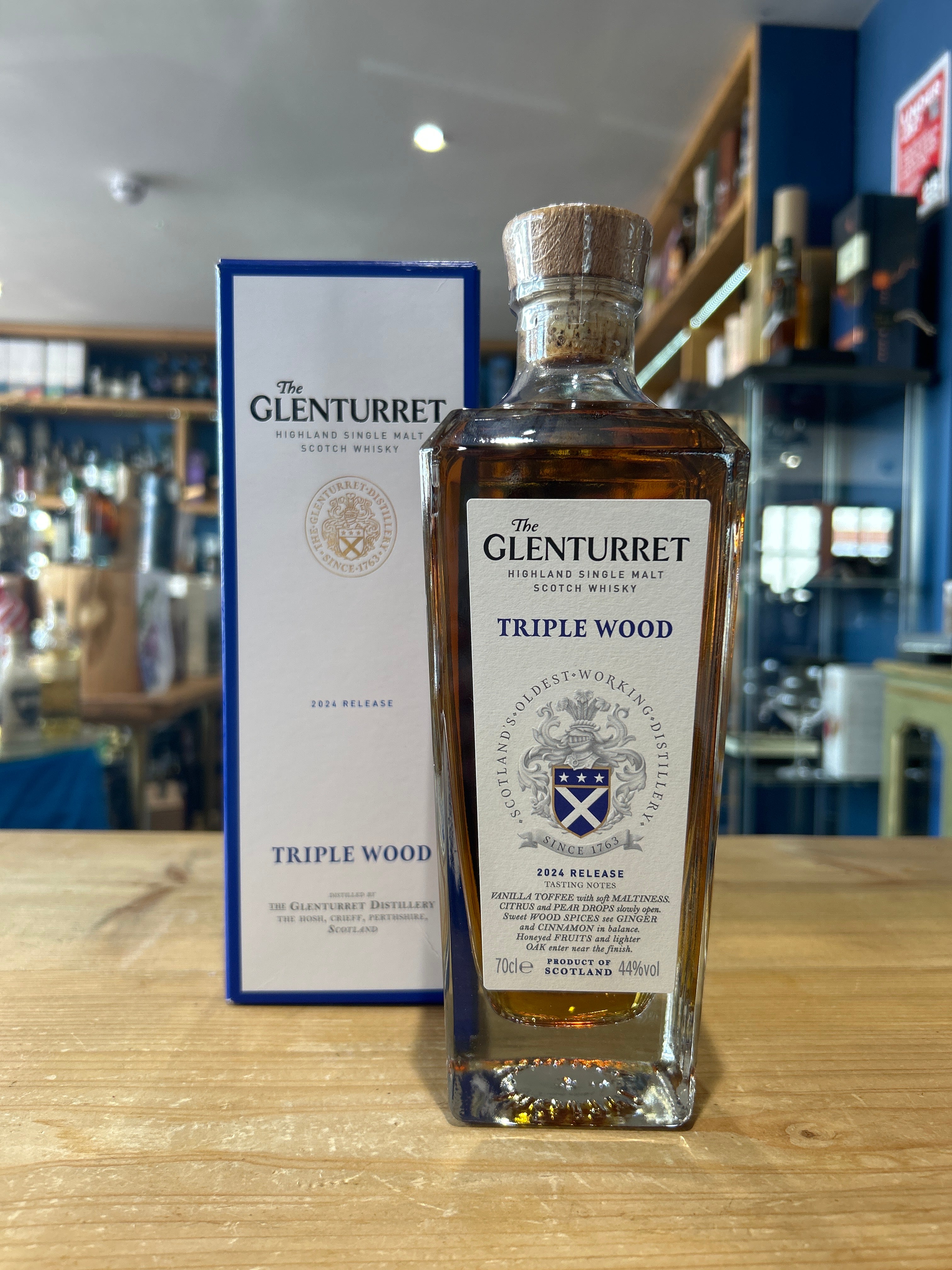 Glenturret Triple Wood 2024 Release 70cl 44%