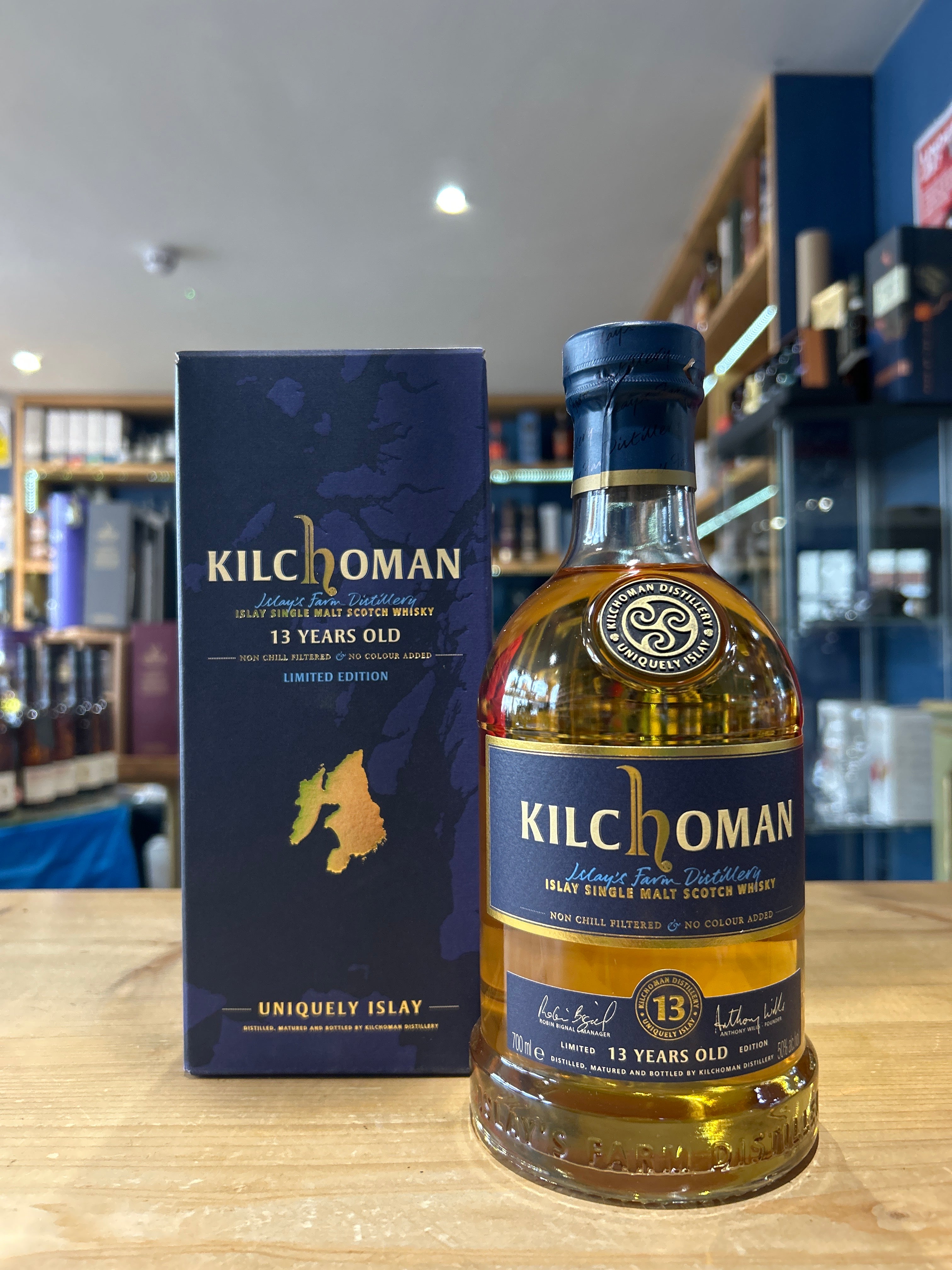 Kilchoman 13 Year Old 70cl 50%