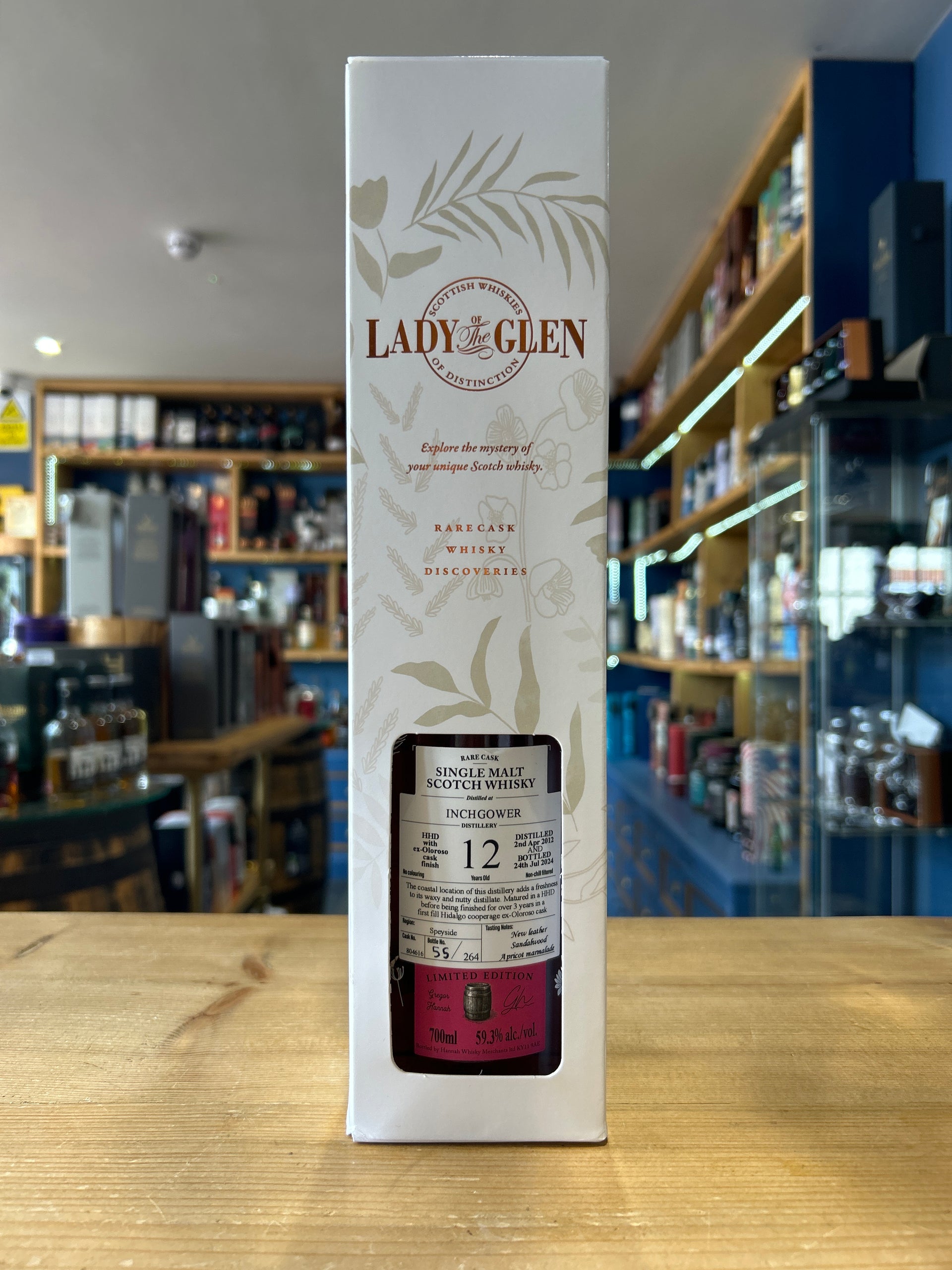 Lady of the Glen inchgower whisky
