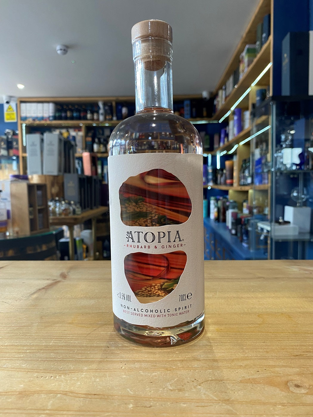 Atopia Rhubarb & Ginger Non-Alcoholic Spirit 70cl <0.5%