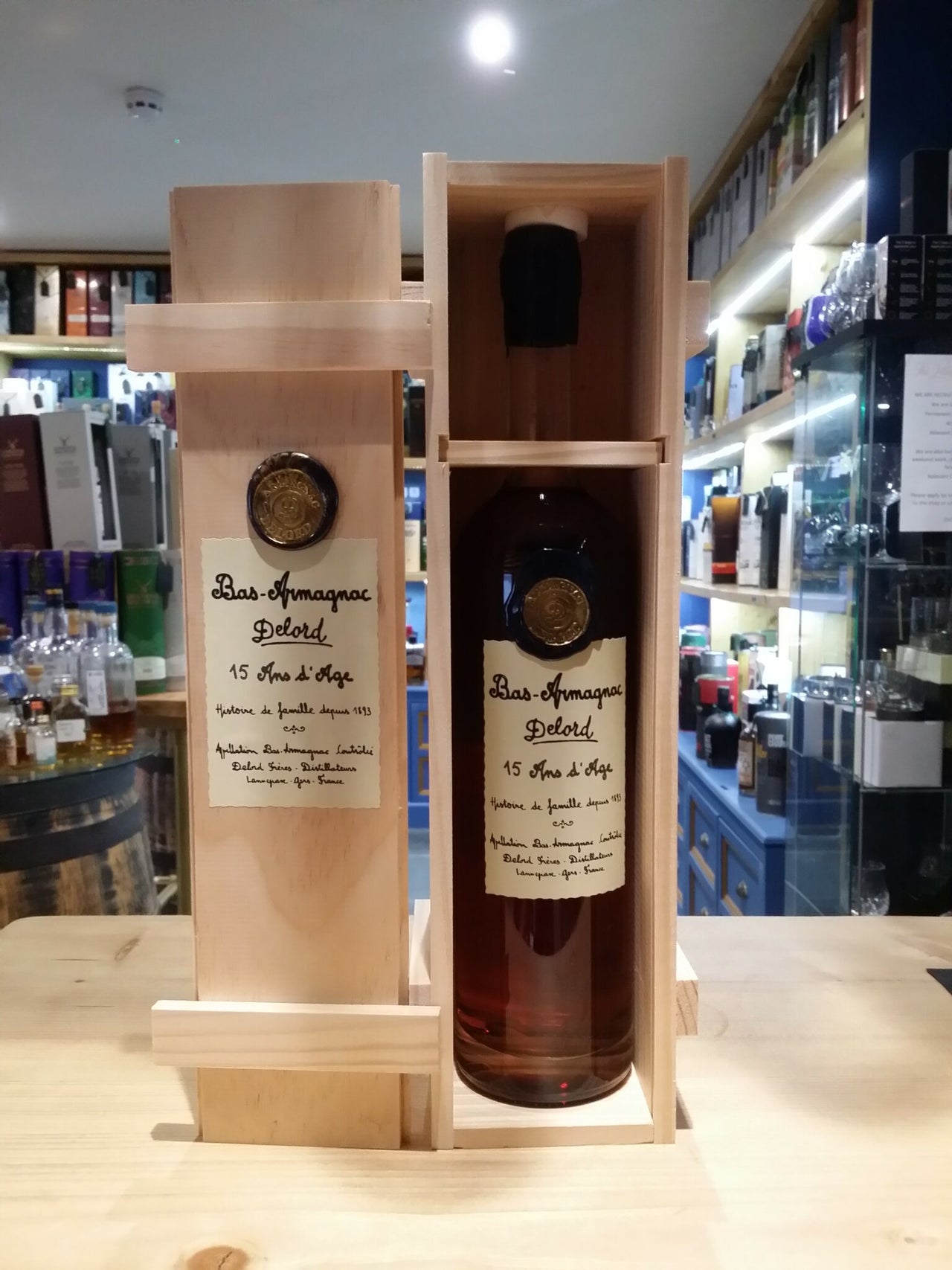 Delord 15 Year Old Bas Armagnac 70cl 40%