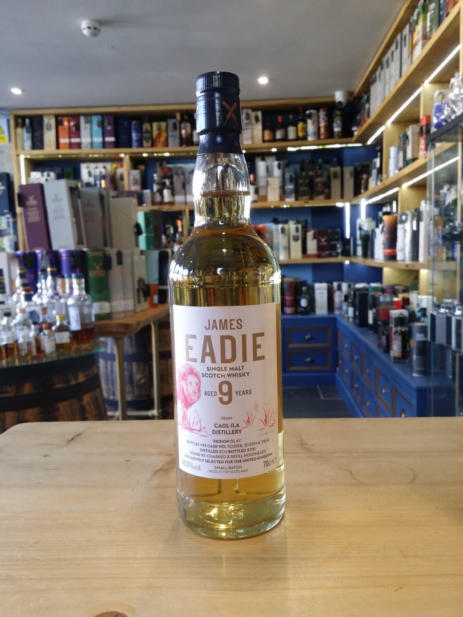 James Eadie Caol Ila Aged 9 Years 70cl 46%