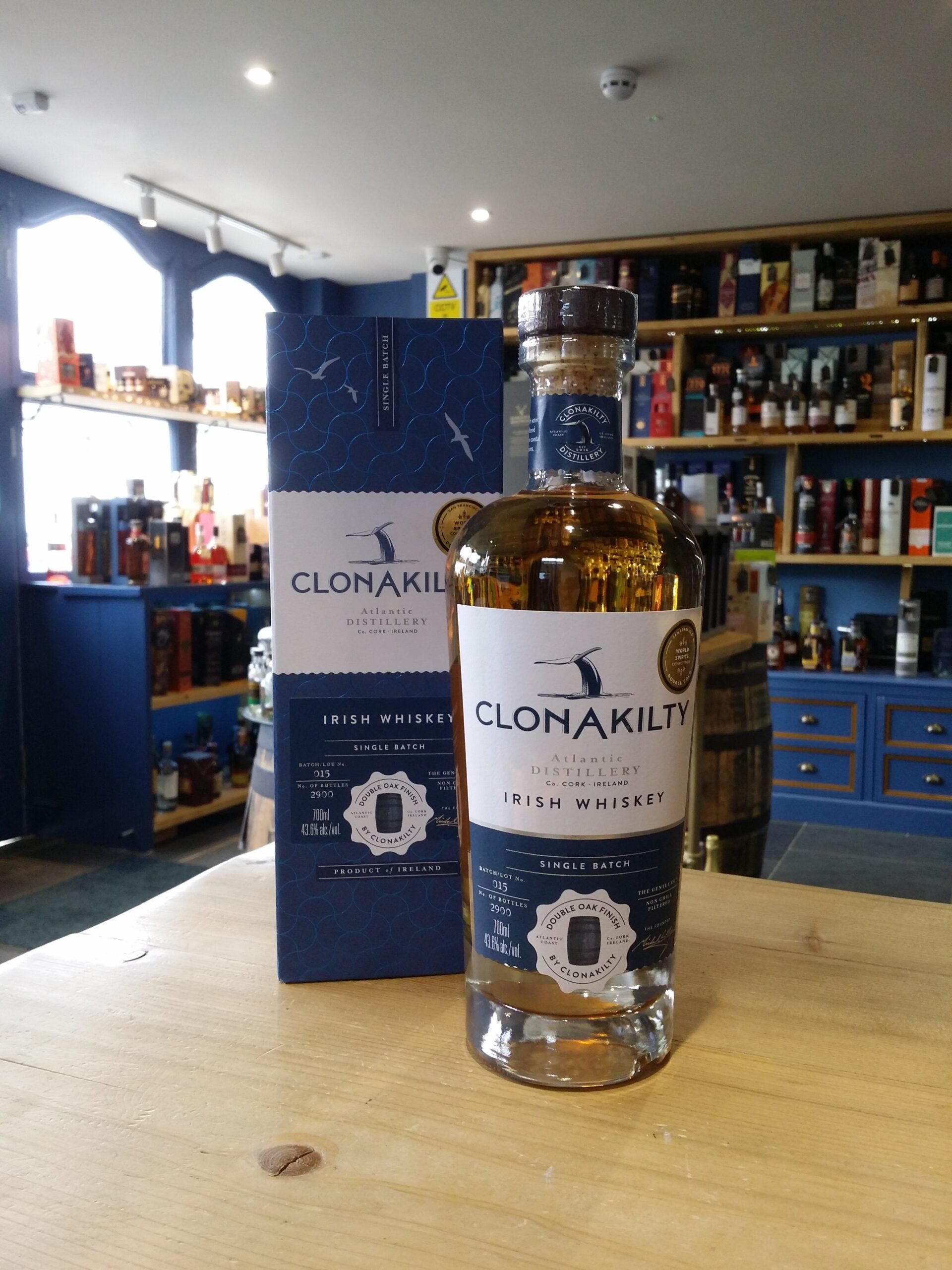 Clonakilty Single Batch Double Oaked Irish Whiskey 70cl 43.6