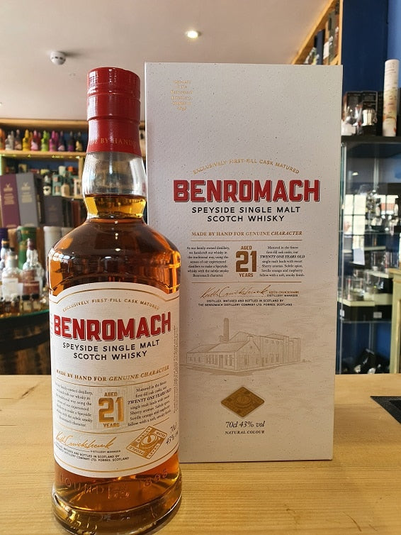 Benromach 21 Year Old 43% 70cl