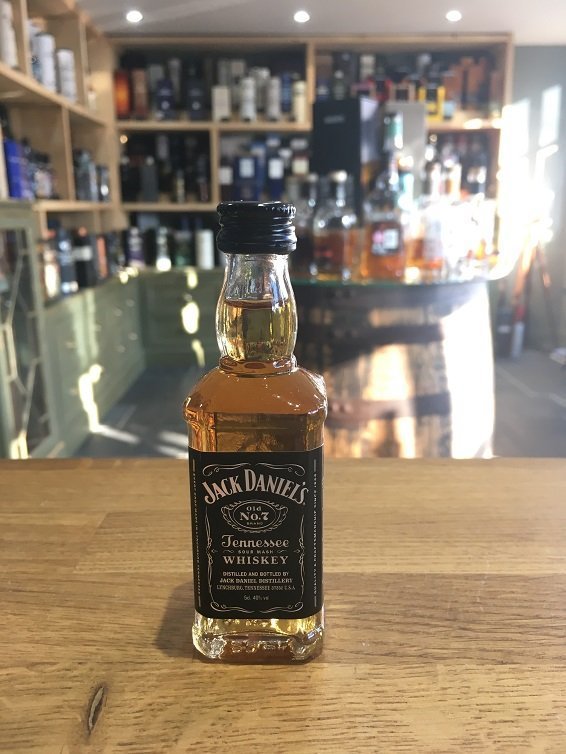 Jack Daniels No.7 American Whiskey 5cl Miniature Bottle