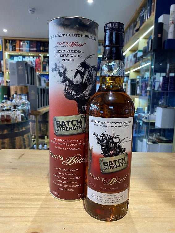 Peat's Beast Batch Strength PX Sherry Wood Finish 70cl 54.1%