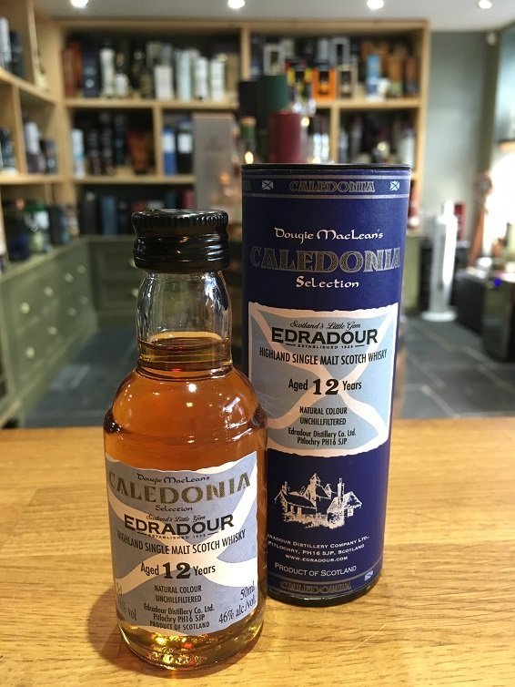 Dougie MacLean's Caledonia Edradour 12 Year Old 5cl 46%