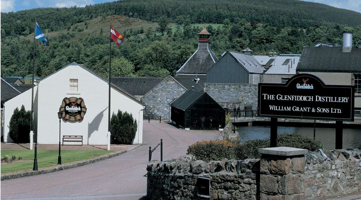 The Glenfiddich Whisky Distillery