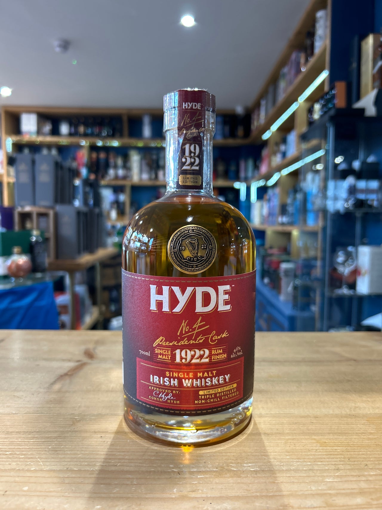 Hyde No.4 Irish Whiskey Rum Cask Finish 70cl 46%