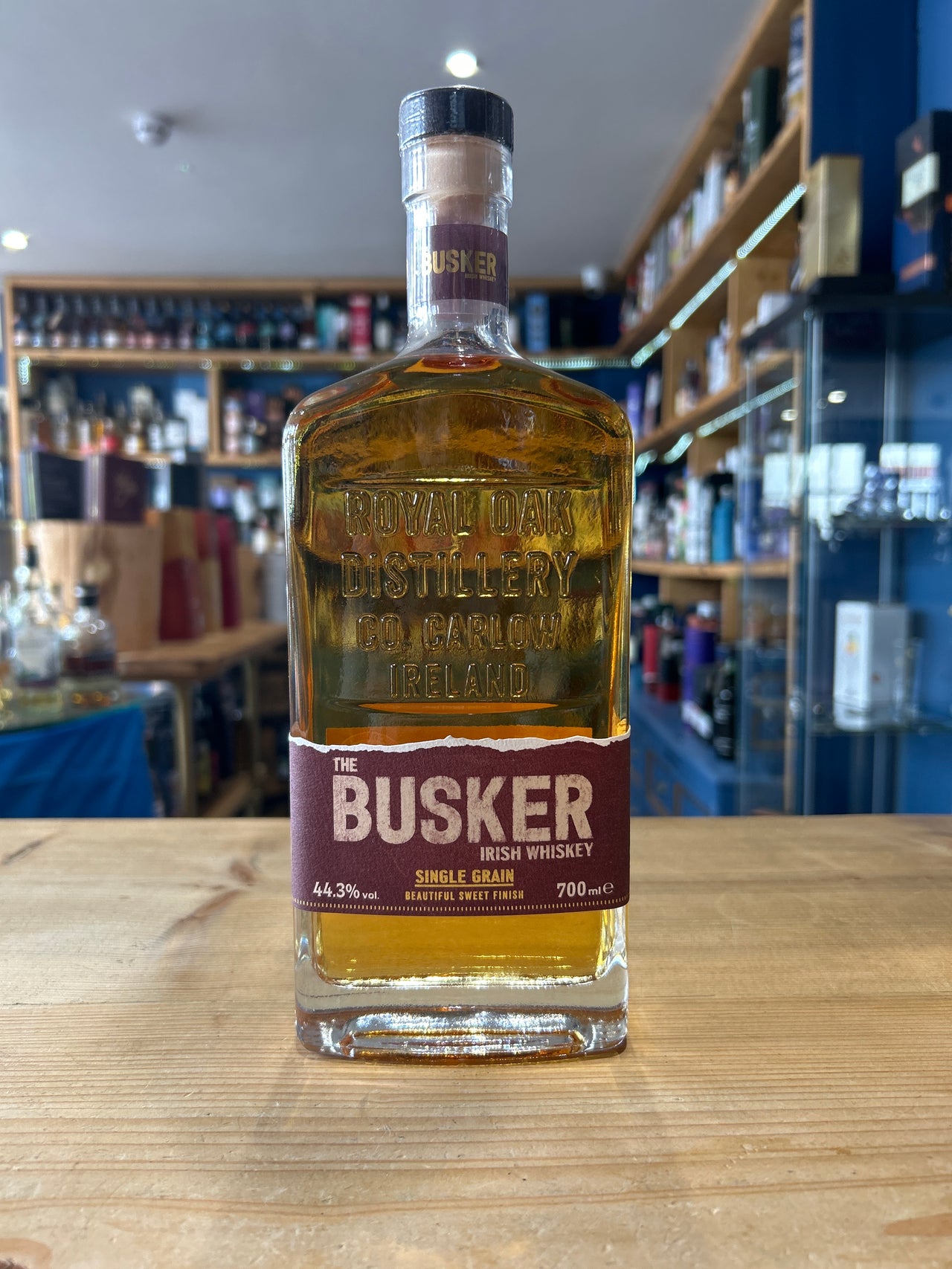 Busker Single Grain Irish Whiskey 70cl 44.3%