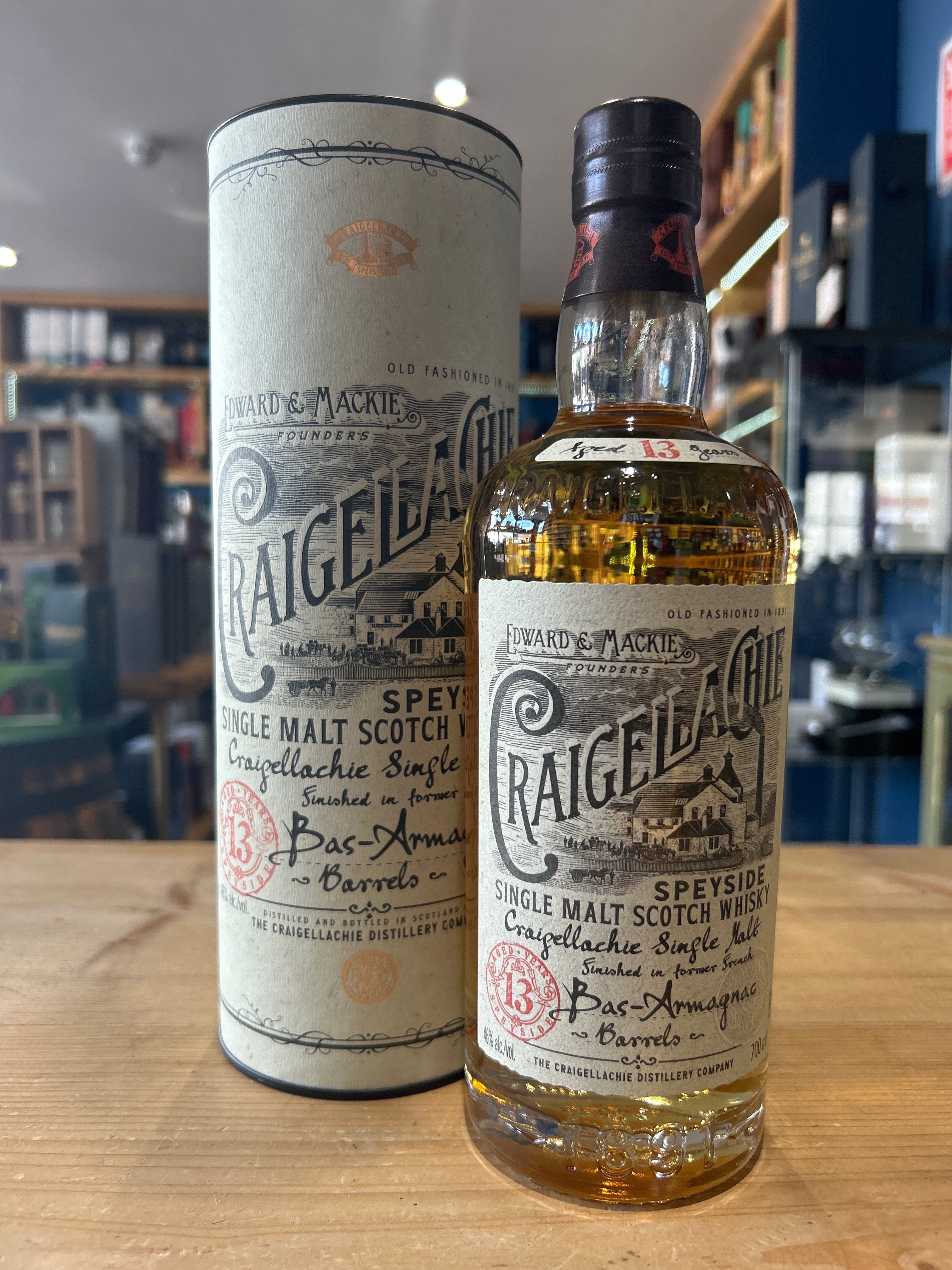 Craigellachie 13 Year Old Bas-Armagnac Finish Single Malt Whisky 70cl