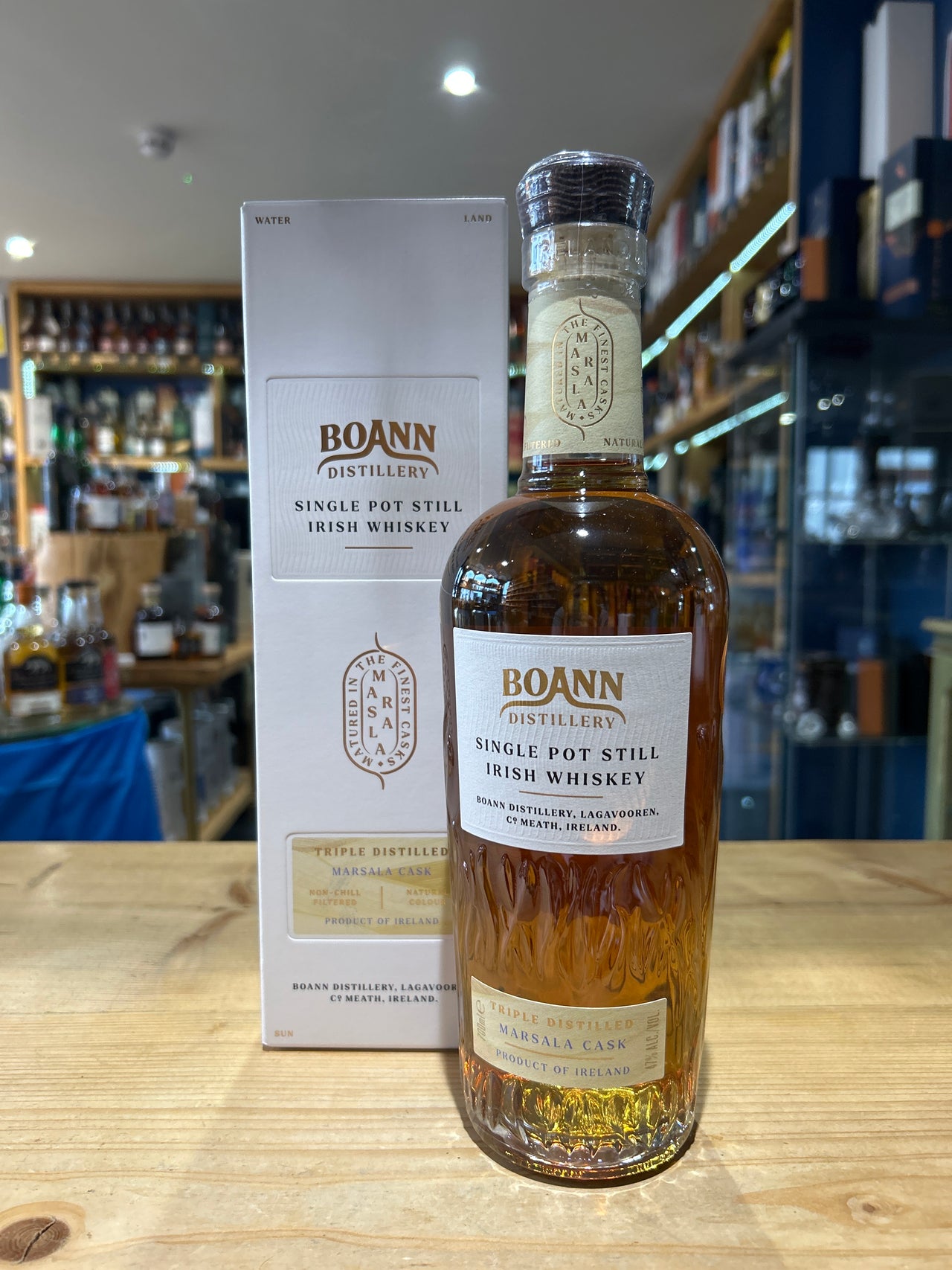 Boann Single Pot Still Irish Whiskey Marsala Cask 70cl 47%