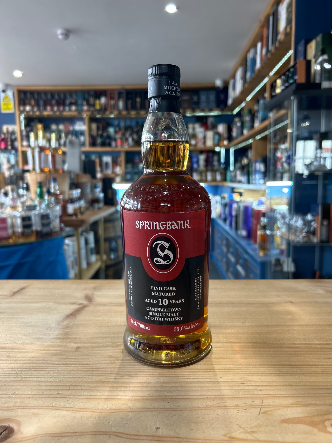 Isla's Bar - Springbank 10 Year Old Fino Cask Matured 55.0% 2.5cl