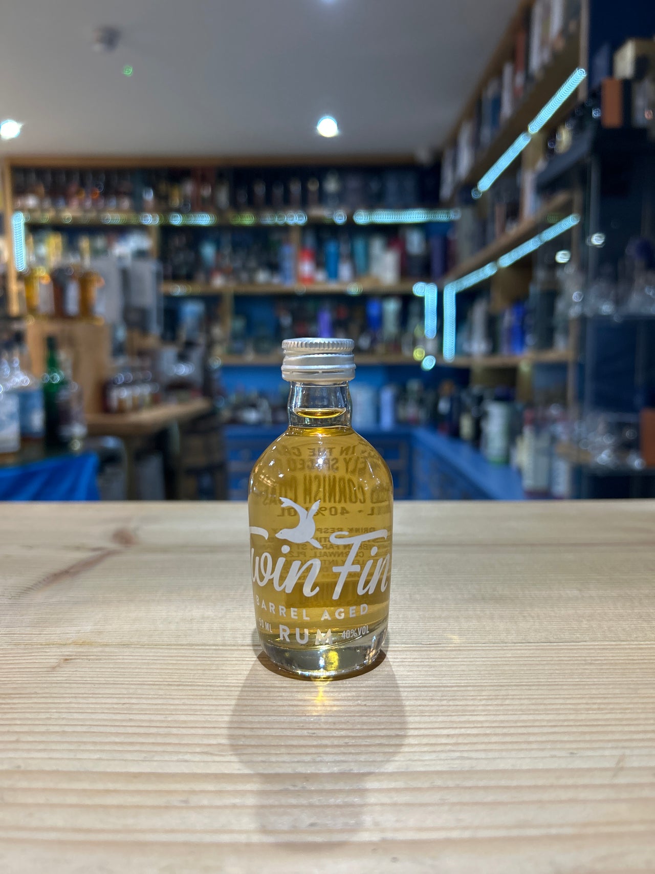 Twin Fin Barrel Aged Rum 5cl 40%