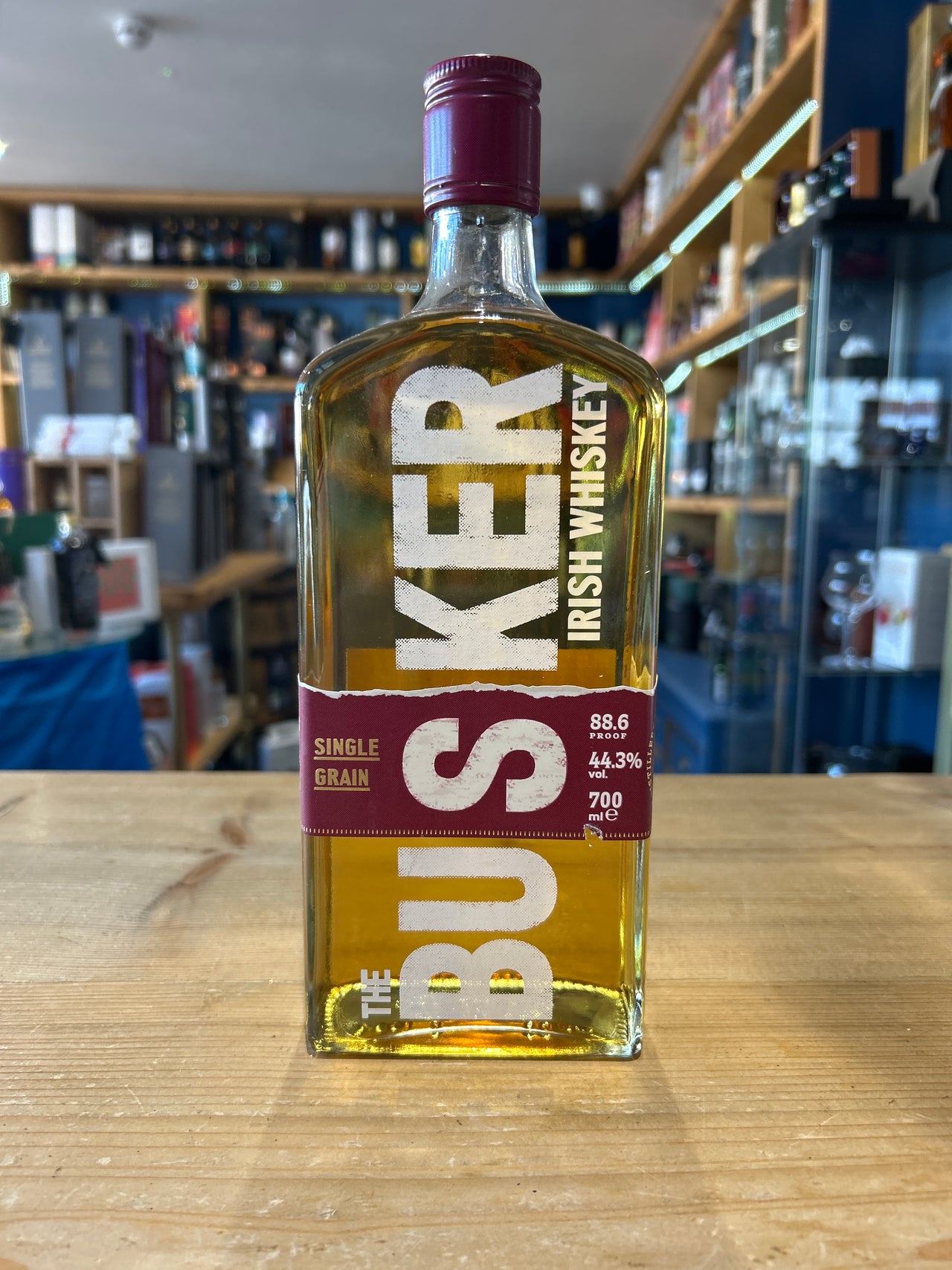 Busker Single Grain Irish Whiskey 70cl 44.3%