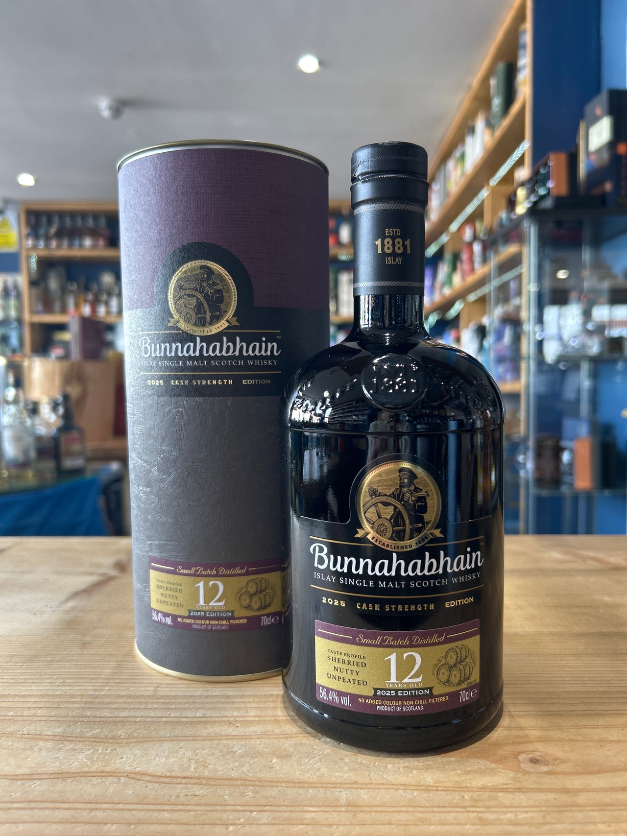 Bunnahabhain 12 Year Old Cask Strength 2025 Edition 70cl 56.4%