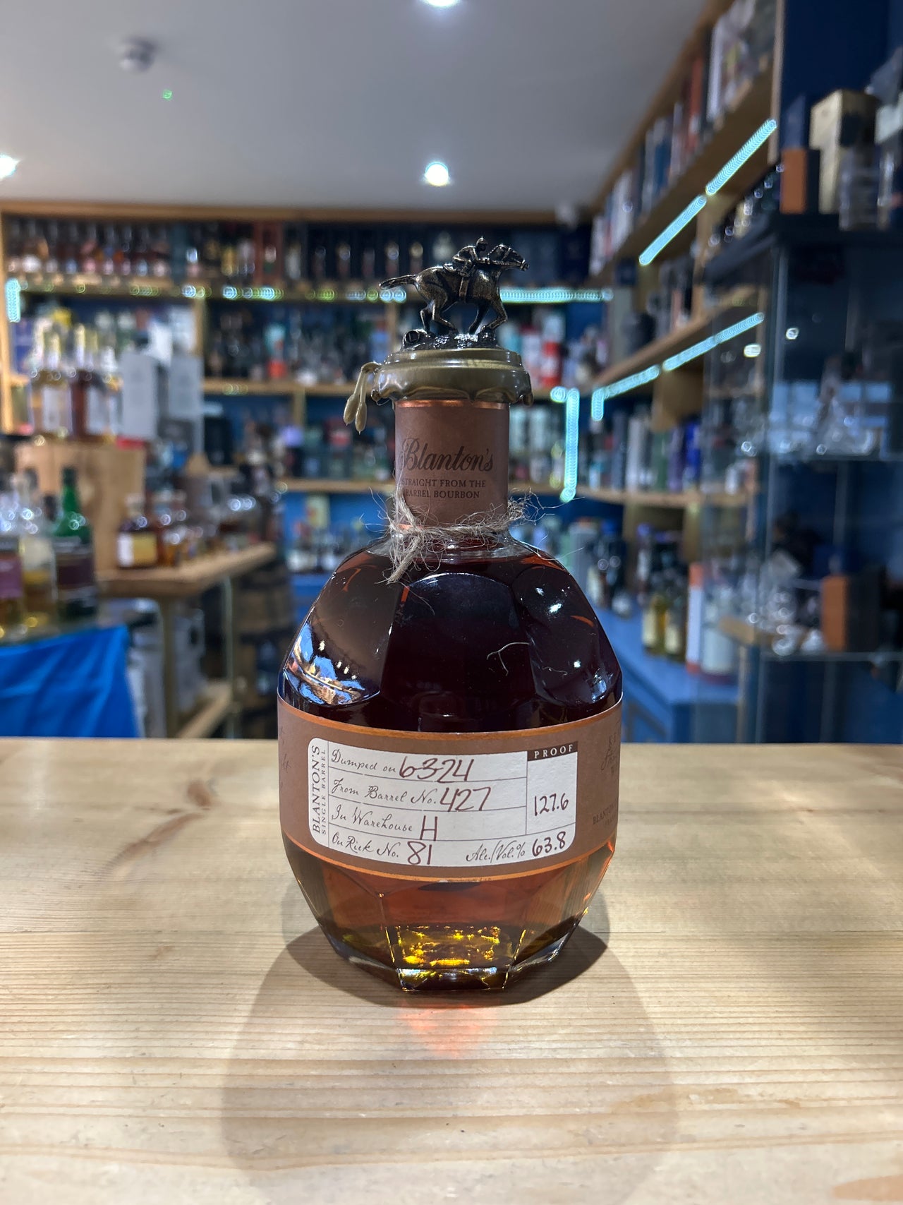 Blantons Straight from the Barrel (No Box) 70cl 63.8%