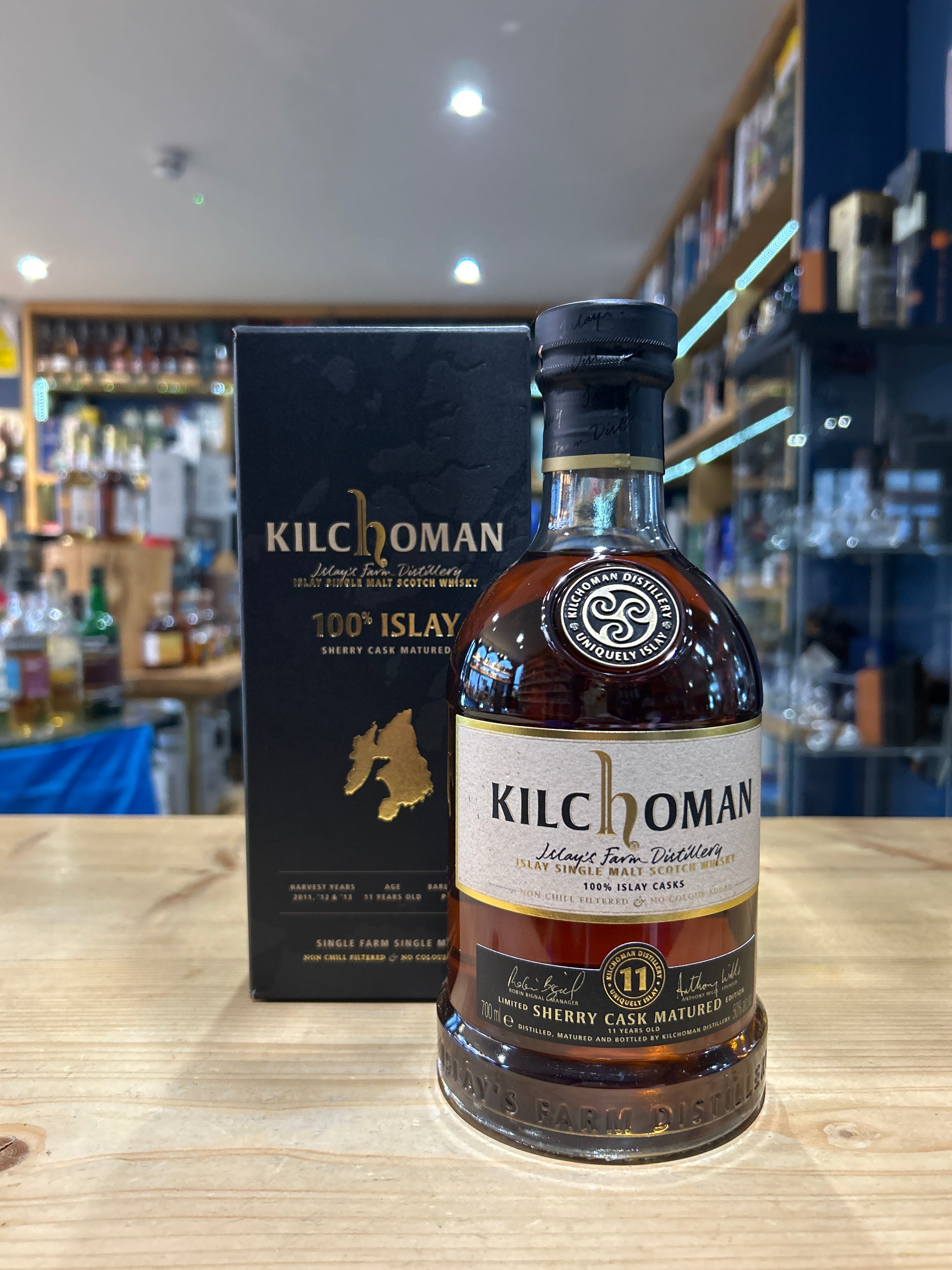 Kilchoman 100% Islay Sherry Cask Matured Aged 11 Years 70cl 50%