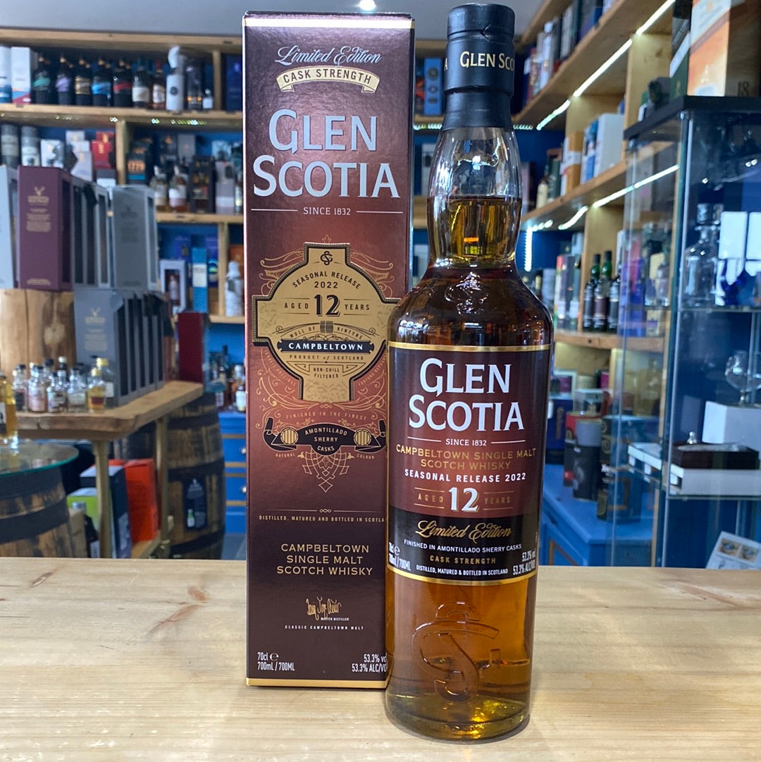 Glen Scotia Aged 12 Years Seasonal 2022 Release 70cl 53.3%