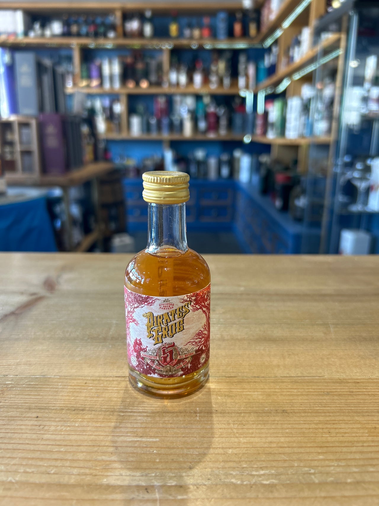 Pirates Grog 5 Year Old Rum 5cl 37.5%
