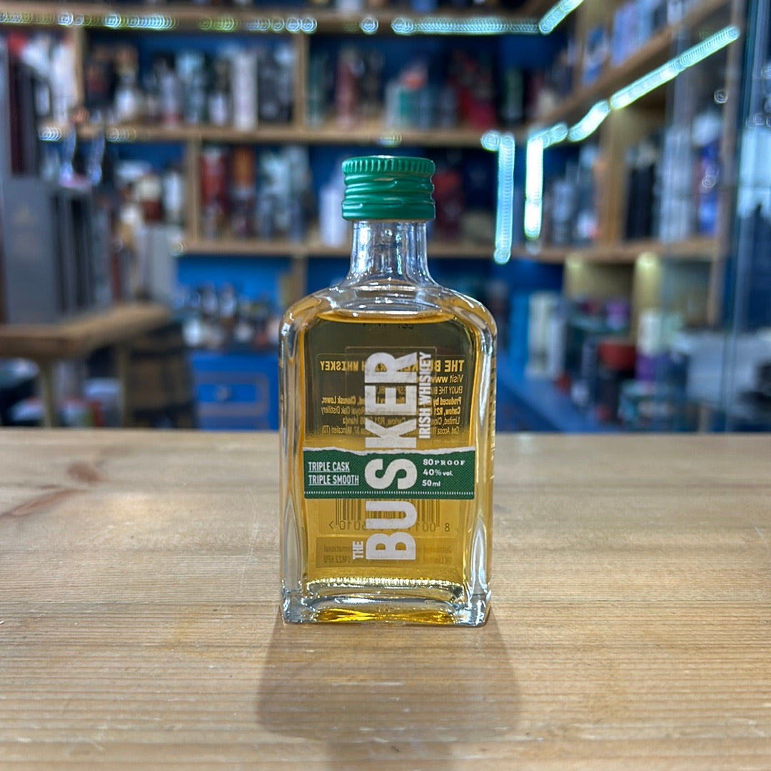 Busker Triple Cask Irish Whiskey 5cl 40%