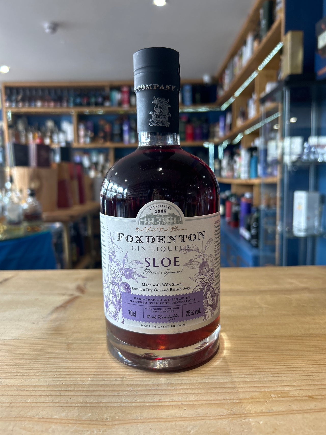Foxdenton Estate Sloe Gin 70cl 25%