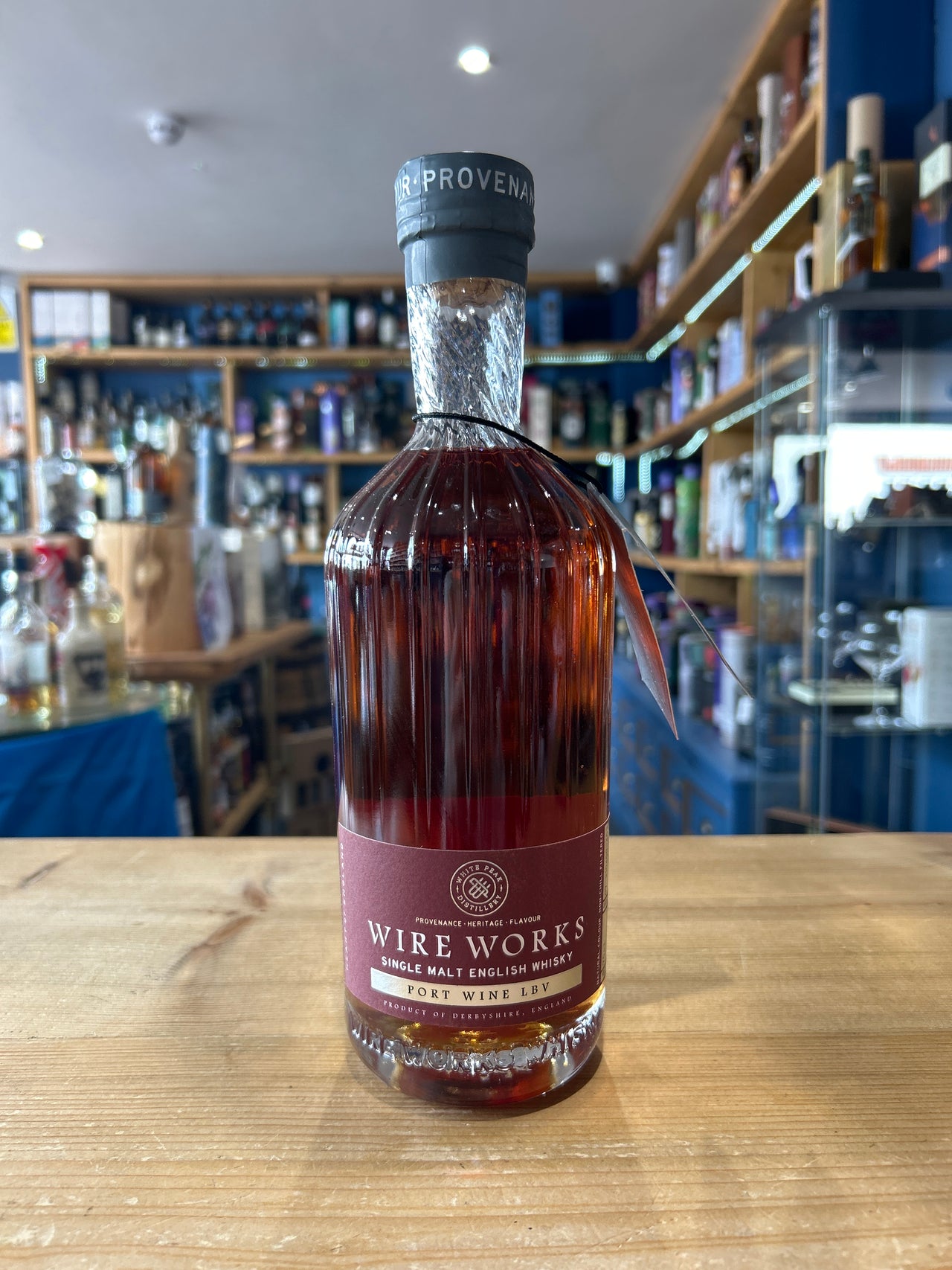 Wire Works Port Wine LBV Single Malt English Whisky 70cl 53.3%