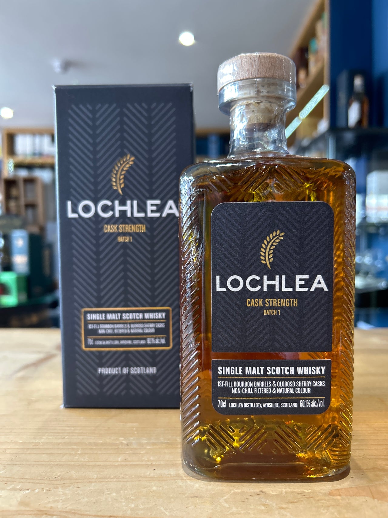 Lochlea Cask Strength Batch 1 70cl 60.1%