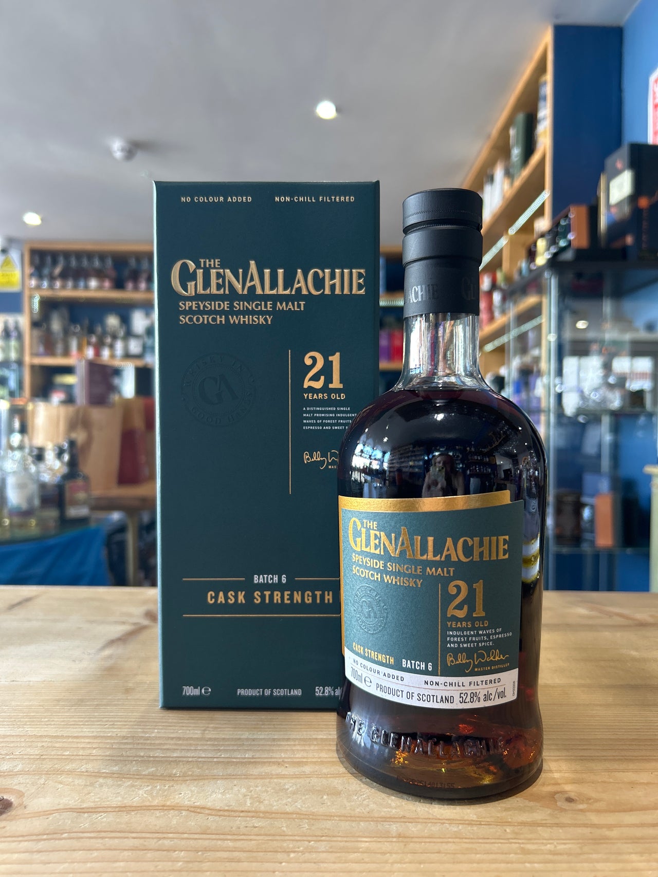GlenAllachie Aged 21 Years Batch 6 Cask Strength 70cl 52.8%