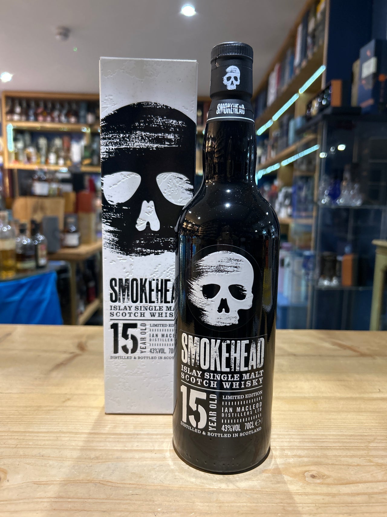 Smokehead Aged 15 Years 70cl 43%