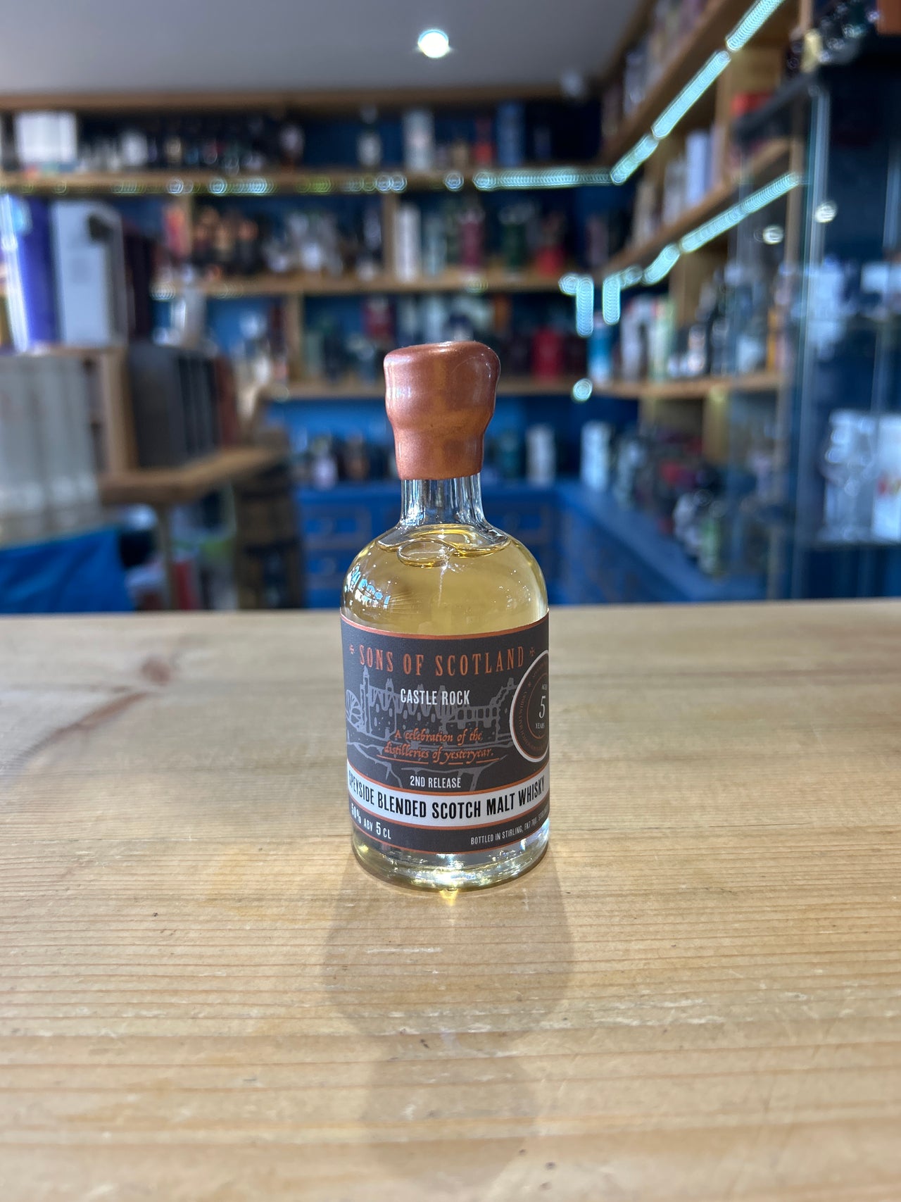 Sons of Scotland Castle Rock 5 year old 50% 5cl