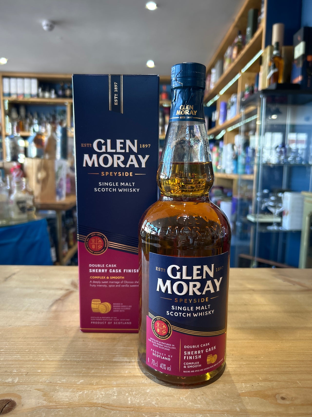Glen Moray Sherry Cask Finish 70cl 40%