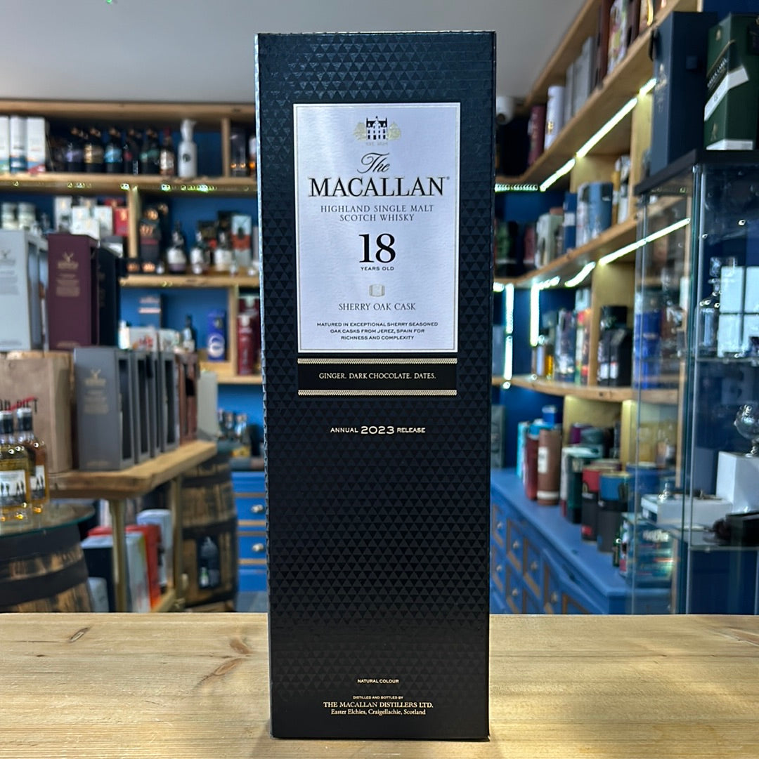 Macallan 18 Year Old Sherry Cask 70cl 43%