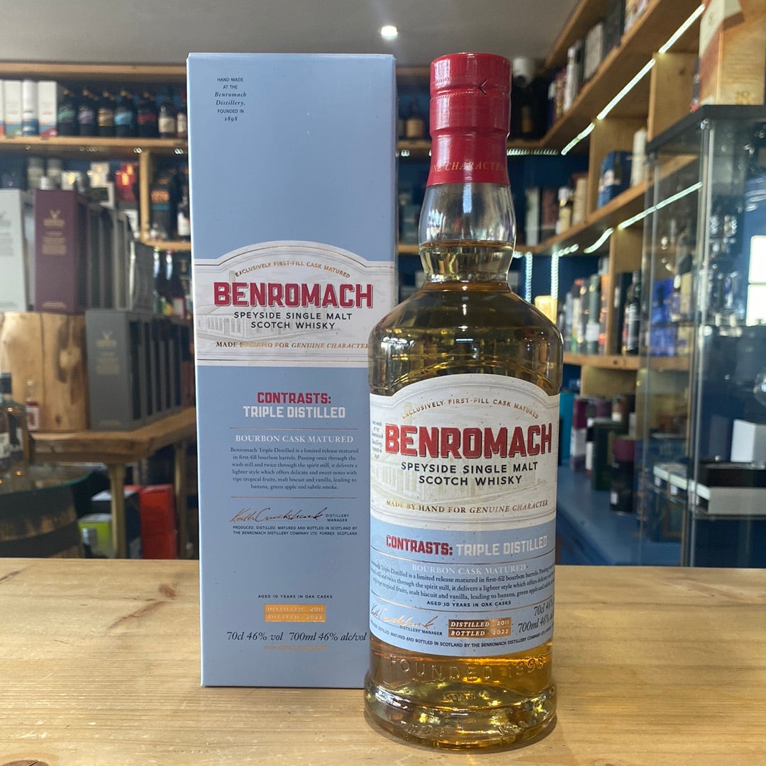 Benromach Contrasts: Triple Distilled 70cl 46%