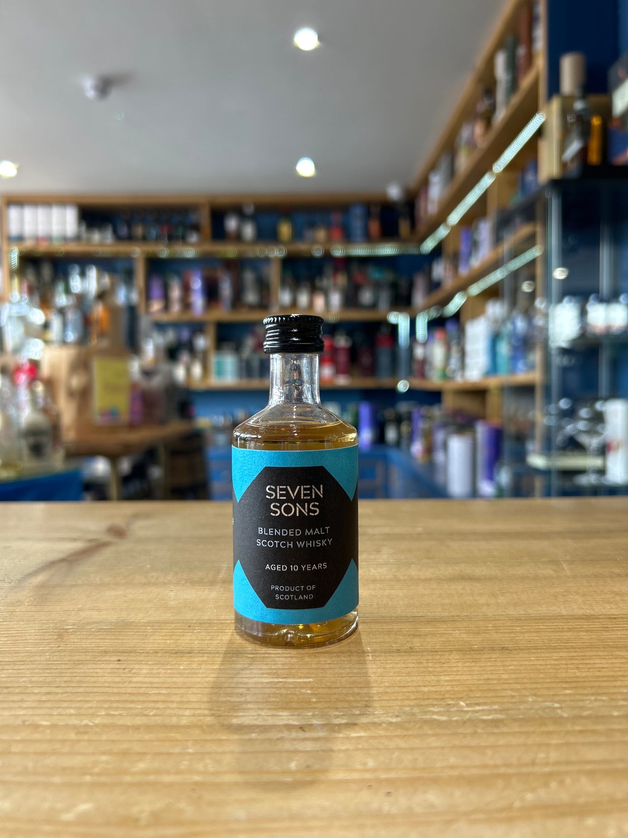 Seven Sons Aged 10 Years Blended Malt Scotch Whisky 5cl 46.7%