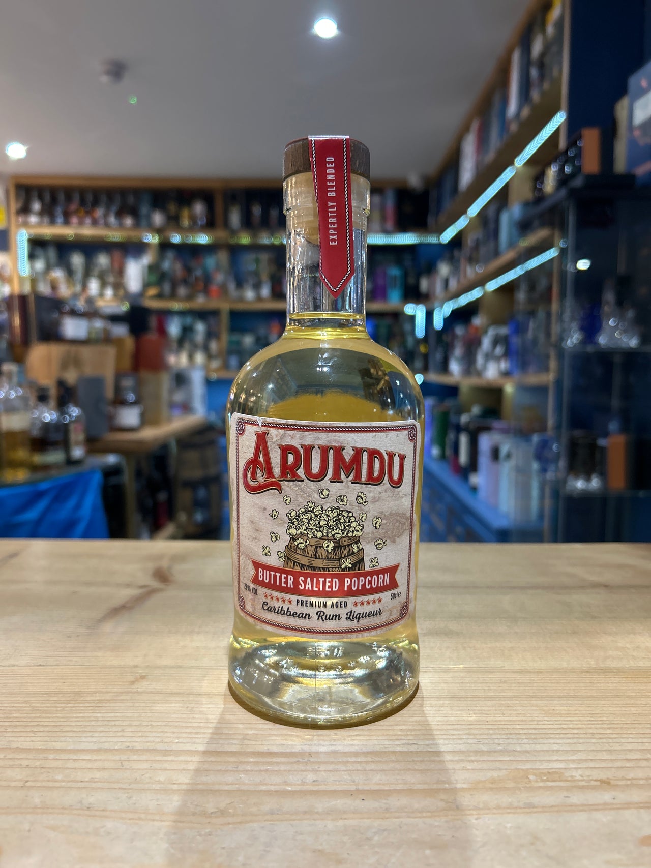 Arumdu Butter Salted Popcorn Caribbean Rum Liqueur 50cl 28%