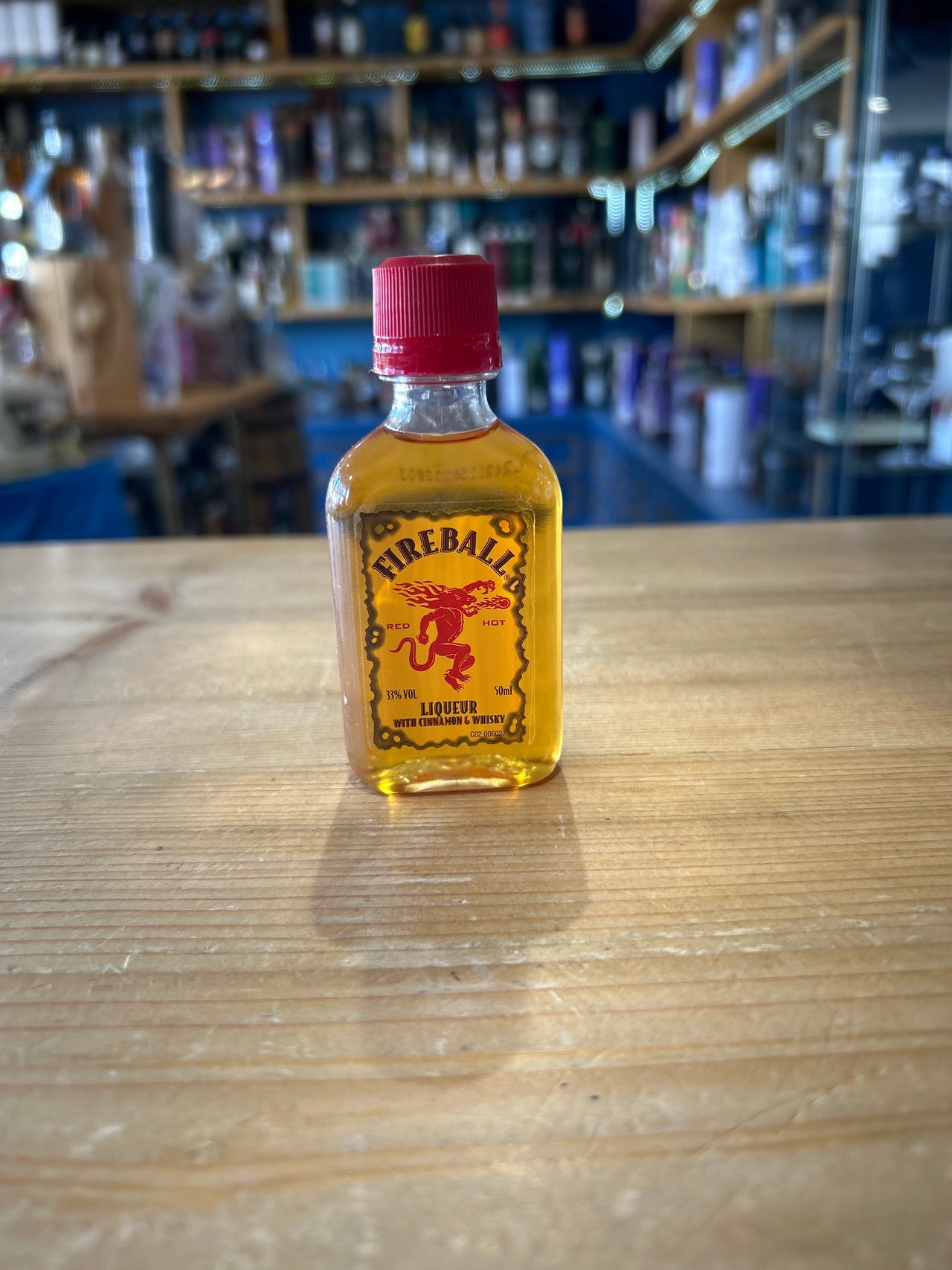 Fireball Liqueur with Cinnamon and Whisky 5cl  33%