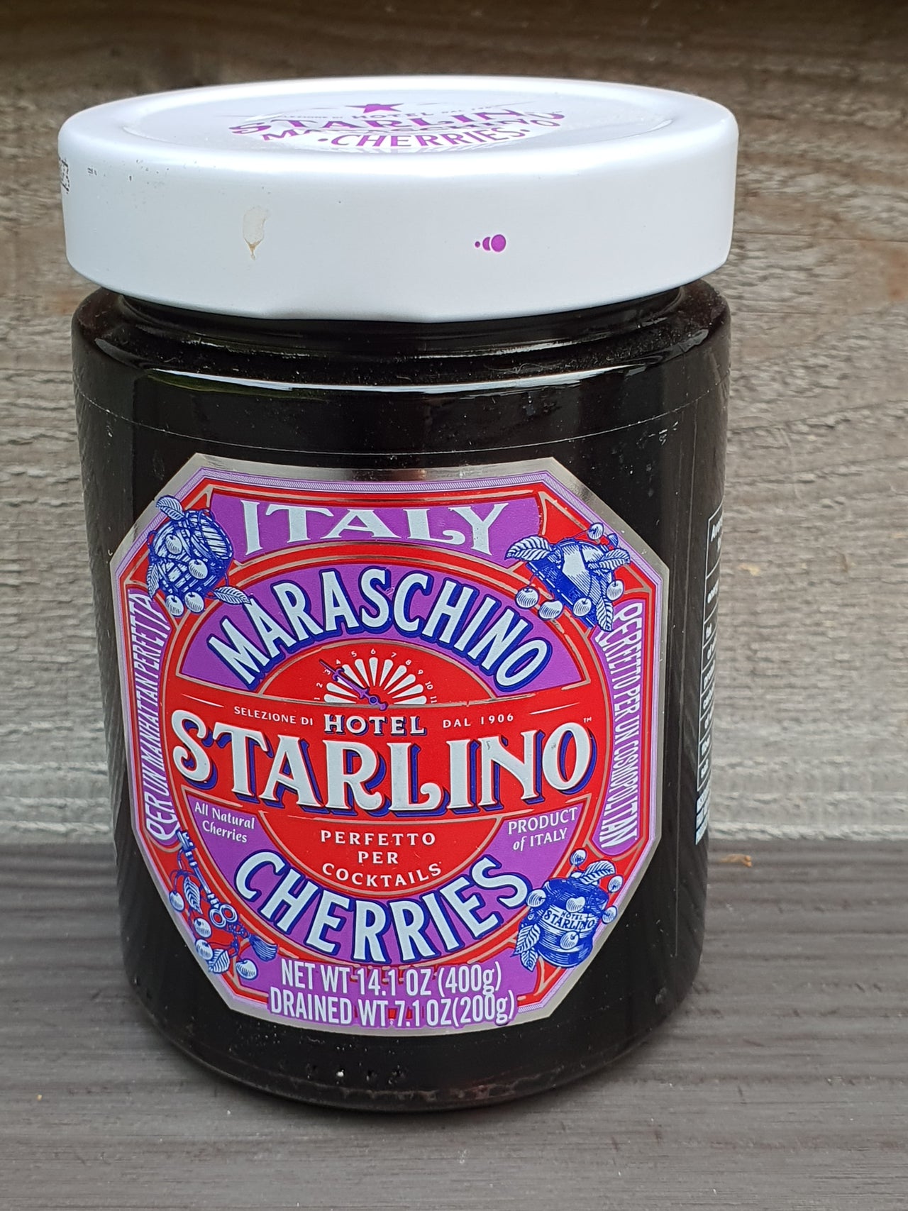Hotel Starlino Maraschino Cherries 400g (Net weight)