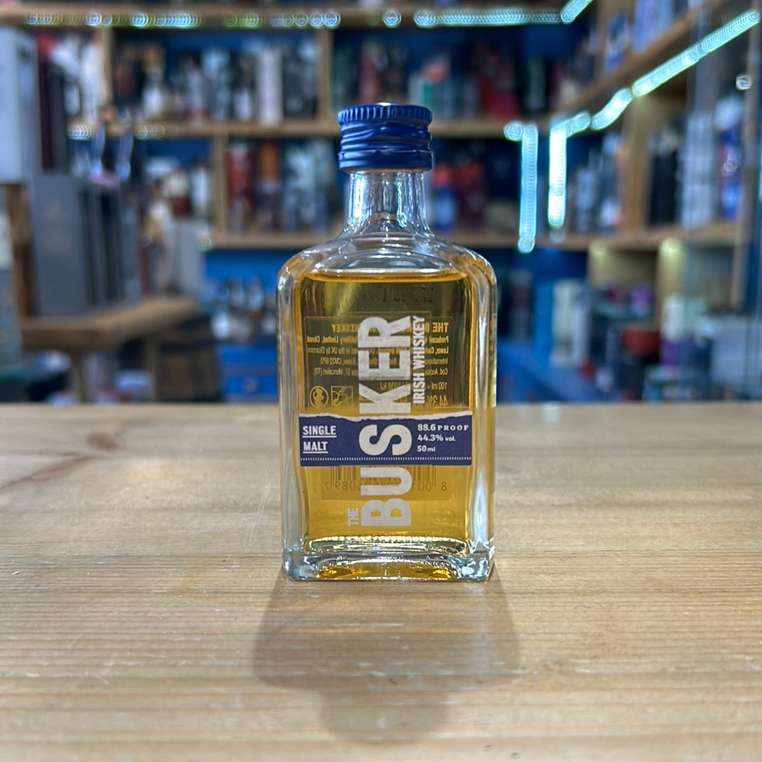 Busker Single Malt Irish Whiskey 5cl 44.3%