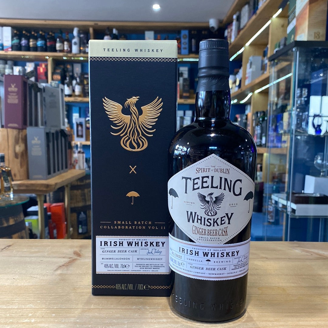 Teeling Irish Whiskey Ginger Beer Cask Finish 70cl 46%