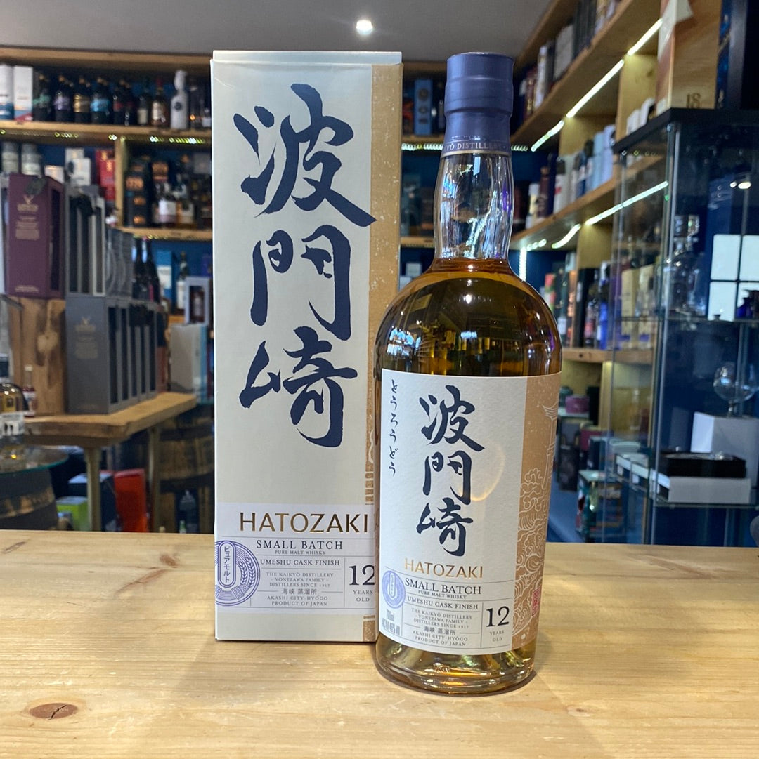 Hatozaki Aged 12 Years Small Batch Pure Malt Whisky 70cl 46%