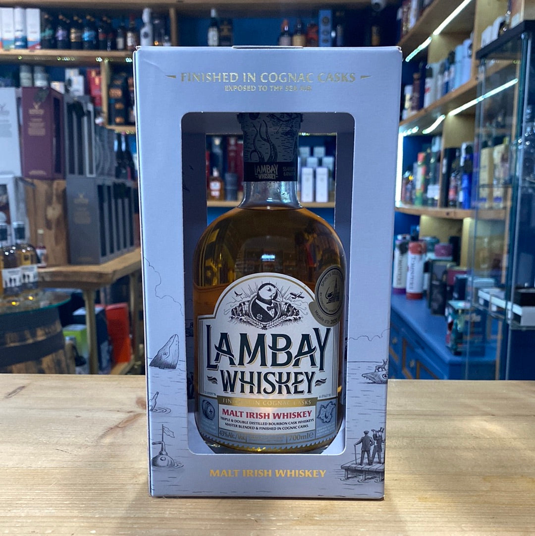 Lambay Whiskey Cognac Cask Finish 70cl 43%