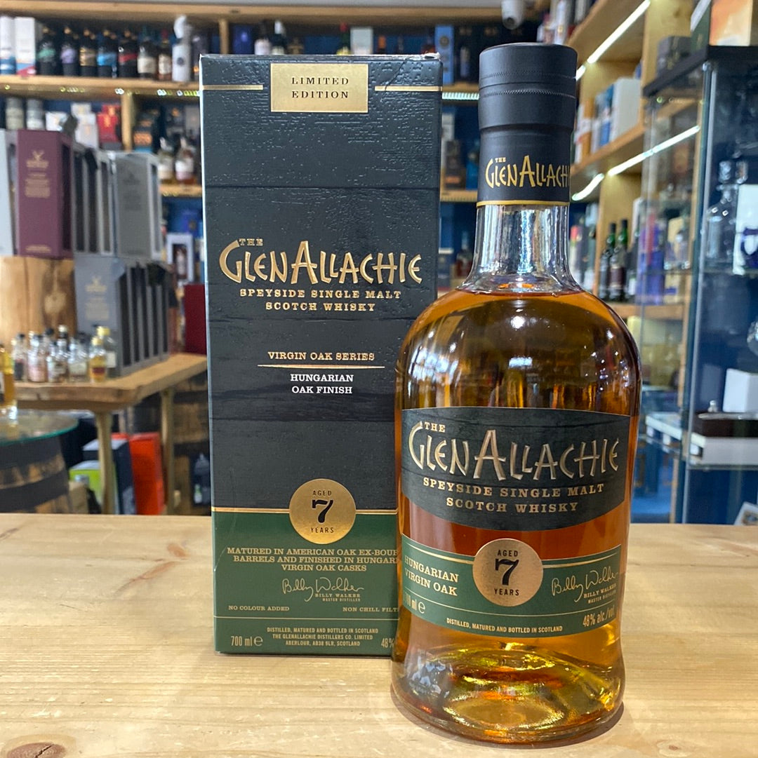 GlenAllachie 7 Year Old Hungarian Oak Finish 70cl 48%