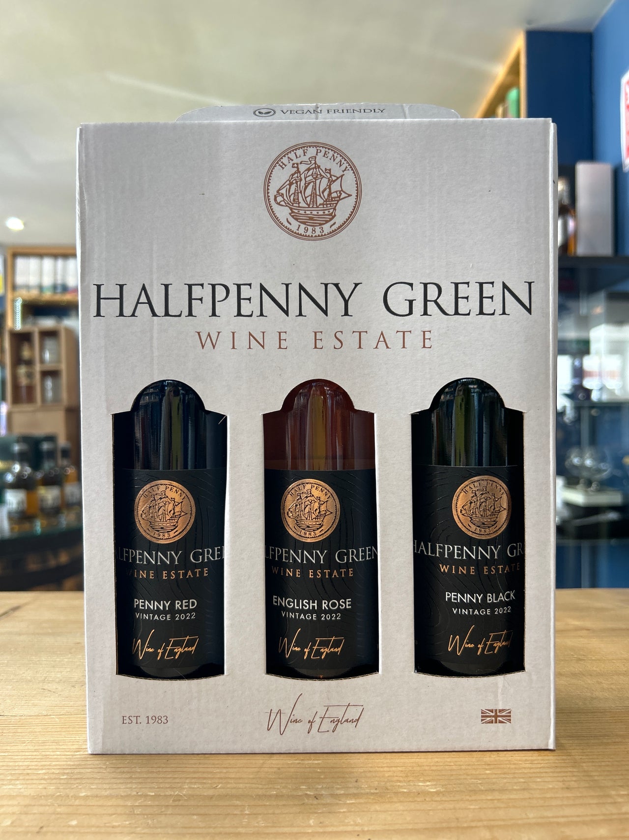 Halfpenny Green Trio 1/2 Bottle Gift Box