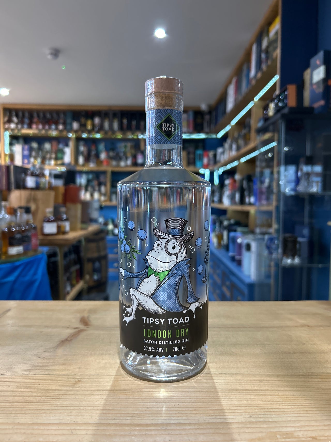 Tipsy Toad London Dry Gin 70cl 37.5%