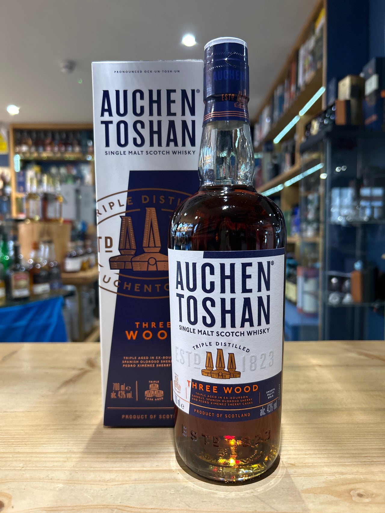 Auchentoshan Three Wood 70cl 43%